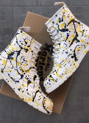 Dr martens 1460 white черевики мартинсы черевики жіночі6 фото