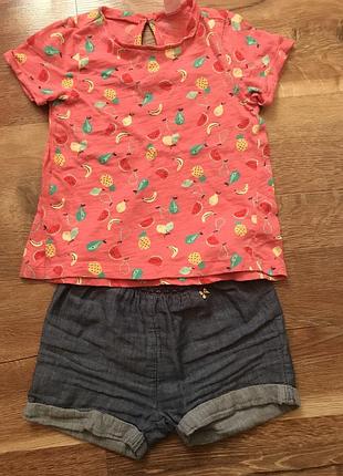 Шорти і футболка, комплект h&m