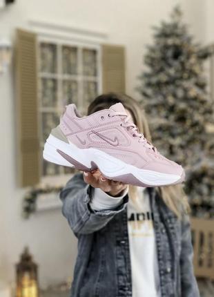 Кроссовки женские nike m2k tekno pink/white