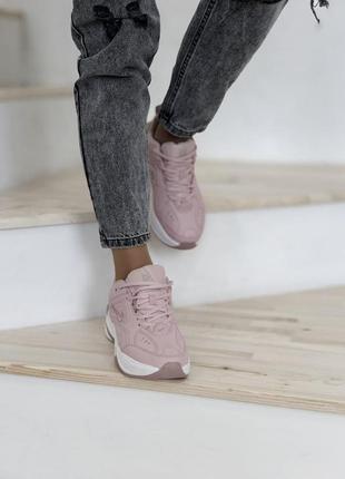Кросівки жіночі nike m2k tekno pink/white9 фото