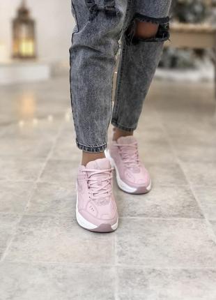 Кросівки жіночі nike m2k tekno pink/white5 фото