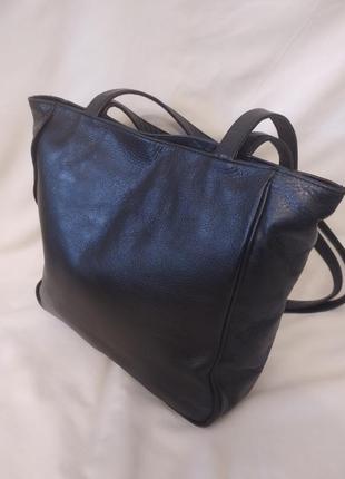 Мега удобная сумочка натуральная кожа3 фото