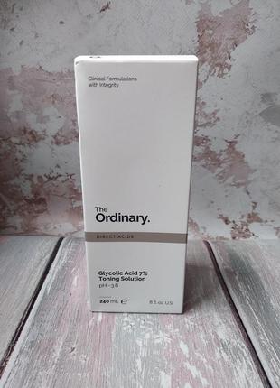 Тонік з гліколевою кислотою the ordinary glycolic acid 7%2 фото