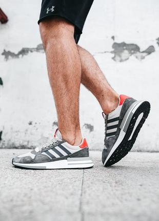 Чоловічі кросівки adidas zx 500 rm grey four"