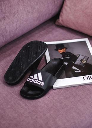 Женские тапки adidas slide black4 фото