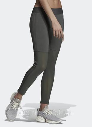 Женские лосины леггинсы тайтсы adidas id mesh tight dp3918