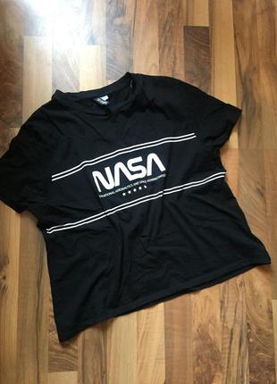 Футболка топ nasa h&m1 фото