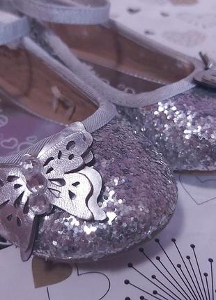 Шикарные туфельки/балетки на принцессу true love shoe love bluezoo р.6/233 фото
