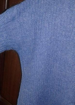 Мохеровьій свитерок крупной вязки zara2 фото