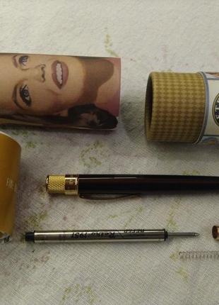 Retro 1951 tornado rollerball pen, brown (vrr-1304) ручка роллер коллекционная5 фото