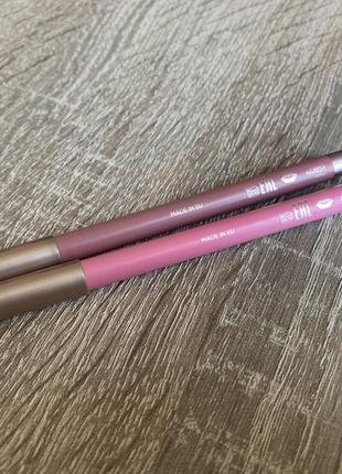 Карандаш для губ faberlic glam liner matte lip pencil2 фото