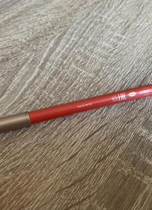 Карандаш для губ faberlic glam liner matte lip pencil2 фото