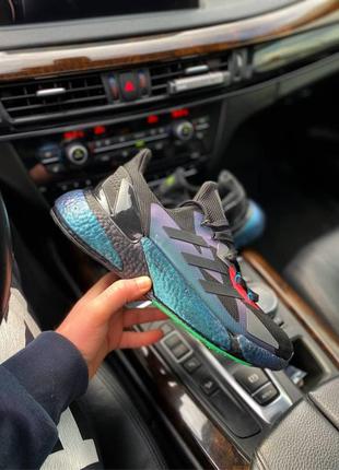 Мужские кроссовки adidas two x9000l4 black blue 40-41-42-43-44-45
