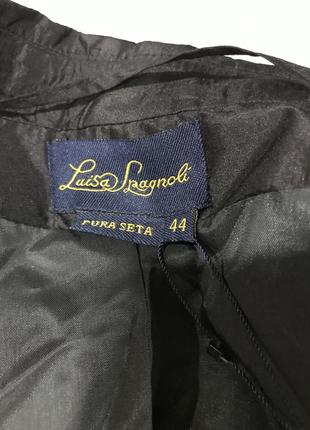 Сукня бавовна чорне біле luisa spagnoli 7