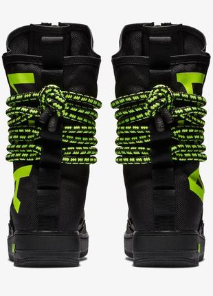 Оригинал! кроссовки nike sf air force 1 high black volt aa1128-0035 фото