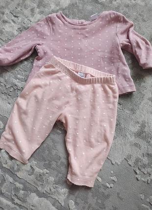 Костюм carter's. кофта та штани на дівчинку
