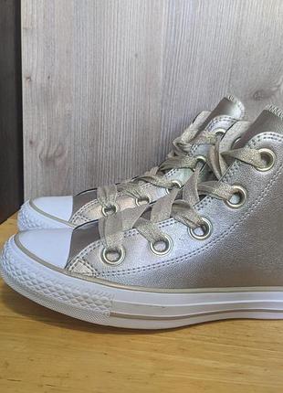 Кросівки шкіряні кеди converse chuck taylor all star