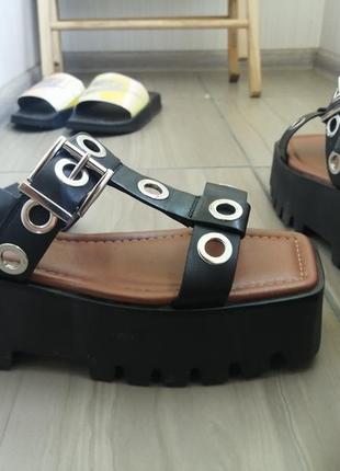 Босоножки сандали на платформе asos3 фото