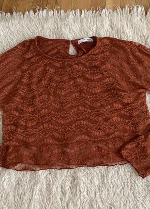 Кофточка укорочена
