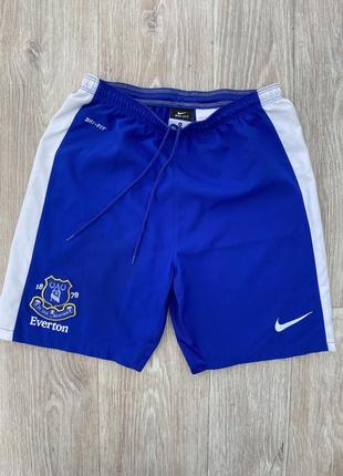 Everton шорты оригинал подростковые футбольные