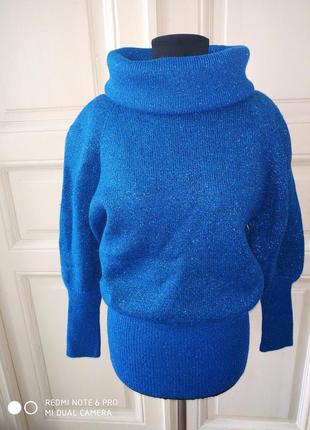 Кофта с высоким отворотом