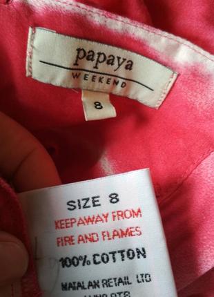 100% котон яскравий натуральний котонові сарафан з стильними рюшами воланами тайдай супер якість!!!5 фото