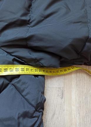 4xl, 60, длинное зимнее пальто пух американский бренд10 фото
