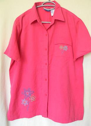 Сорочка жіноча з вишивкою natural reflections l/g/xl/хxl