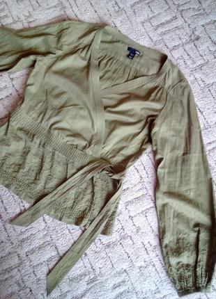 Блузка на запах