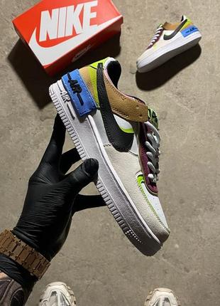 Женские кроссовки nike air force 1 shadow balery volt 36-37-38-391 фото