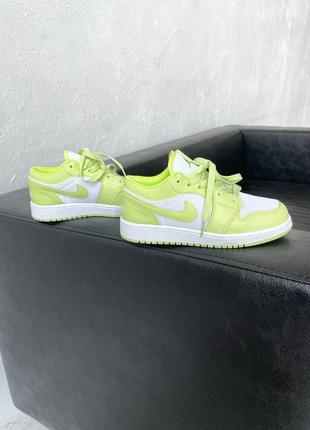 Nike jordan low limelight, женские кроссовки найк9 фото