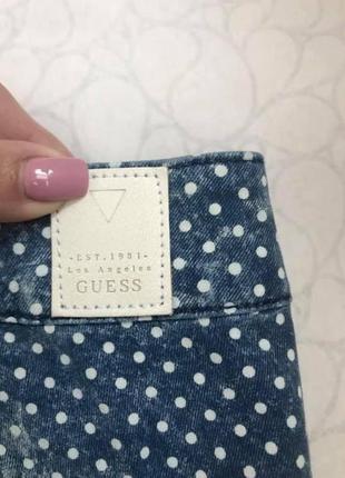 Guess новые джинсовые шорты5 фото