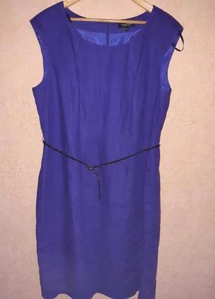 Сукня натуральний льон на підкладі