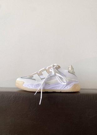 Женские кроссовки adidas niteball white  ⁇  smb6 фото