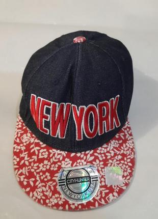 Оригинал брендовая  кепка бейсболка cityhunter newyork headwear