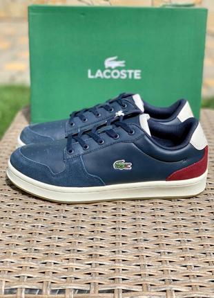 Кросівки lacoste masters cup 319 2 sfa чоловічі сині5 фото