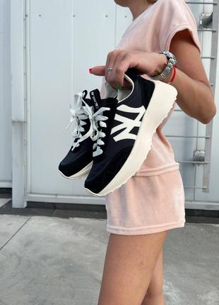 Кросівки mlb sneakers black white кросівки