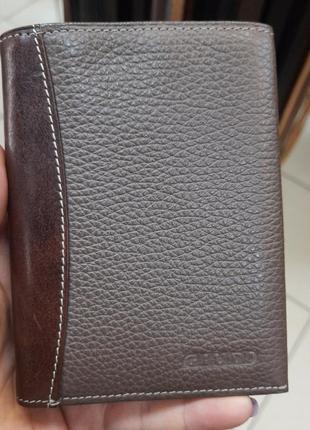 Кожаний кошелёк giudi