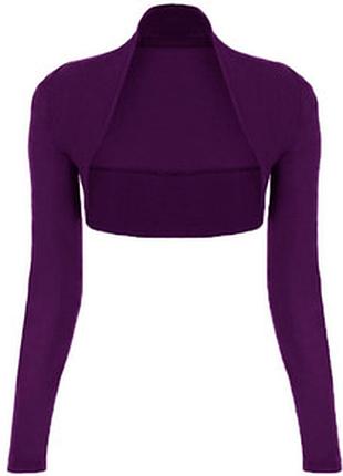 Мягкая накидка болеро травка topshop
