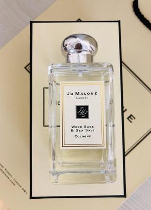 Розпив джо малон jo malone wood sage & sea salt одеколон оригінал англія4 фото