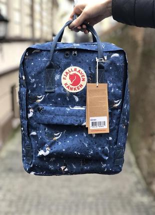 Kanken рюкзак fjallraven канкен classic 16l топ качество art blue fable4 фото