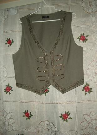 Супер жилет"george"р.50,150грн. 2