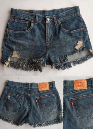 Джинсовые шорты levis 525