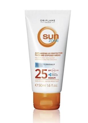 Сонцезахисний антивіковий лосьйон spf 25