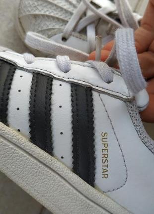 Кросівки adidas superstar шкіра5 фото
