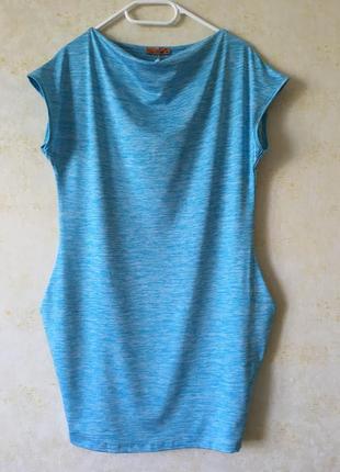 Стильное мини платье trikobakh, свободное платье в стиле cos, стильна сукня, плаття, платье кокон