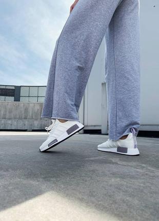 Кросівки adidas nmd r1 white кроссовки7 фото