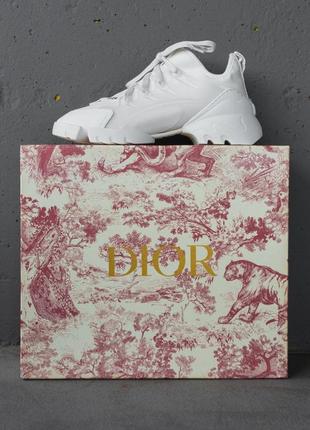 🔥🔥🔥 женские кроссовки в стиле dior d-conneckt 'white'6 фото