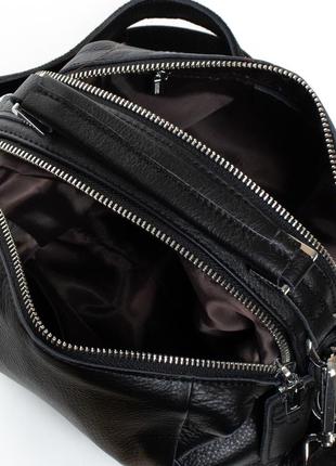 Женская кожаная сумка из натуральной кожи жіноча шкіряна на плечо клатч кожаный3 фото