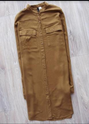 Удлиненная рубашка